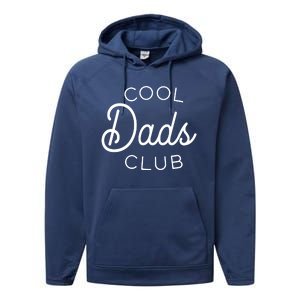 Cool Dads Club Performance Fleece Hoodie