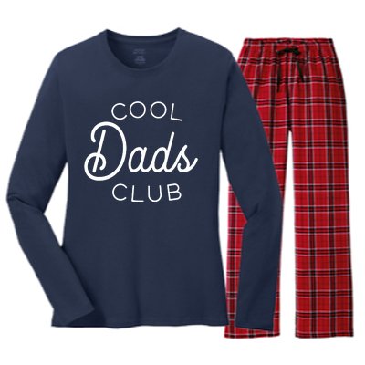 Cool Dads Club Women's Long Sleeve Flannel Pajama Set 