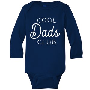 Cool Dads Club Baby Long Sleeve Bodysuit