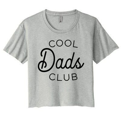 Cool Dads Club Women's Crop Top Tee