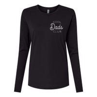 Cool Dads Club Pocket Logo Womens Cotton Relaxed Long Sleeve T-Shirt