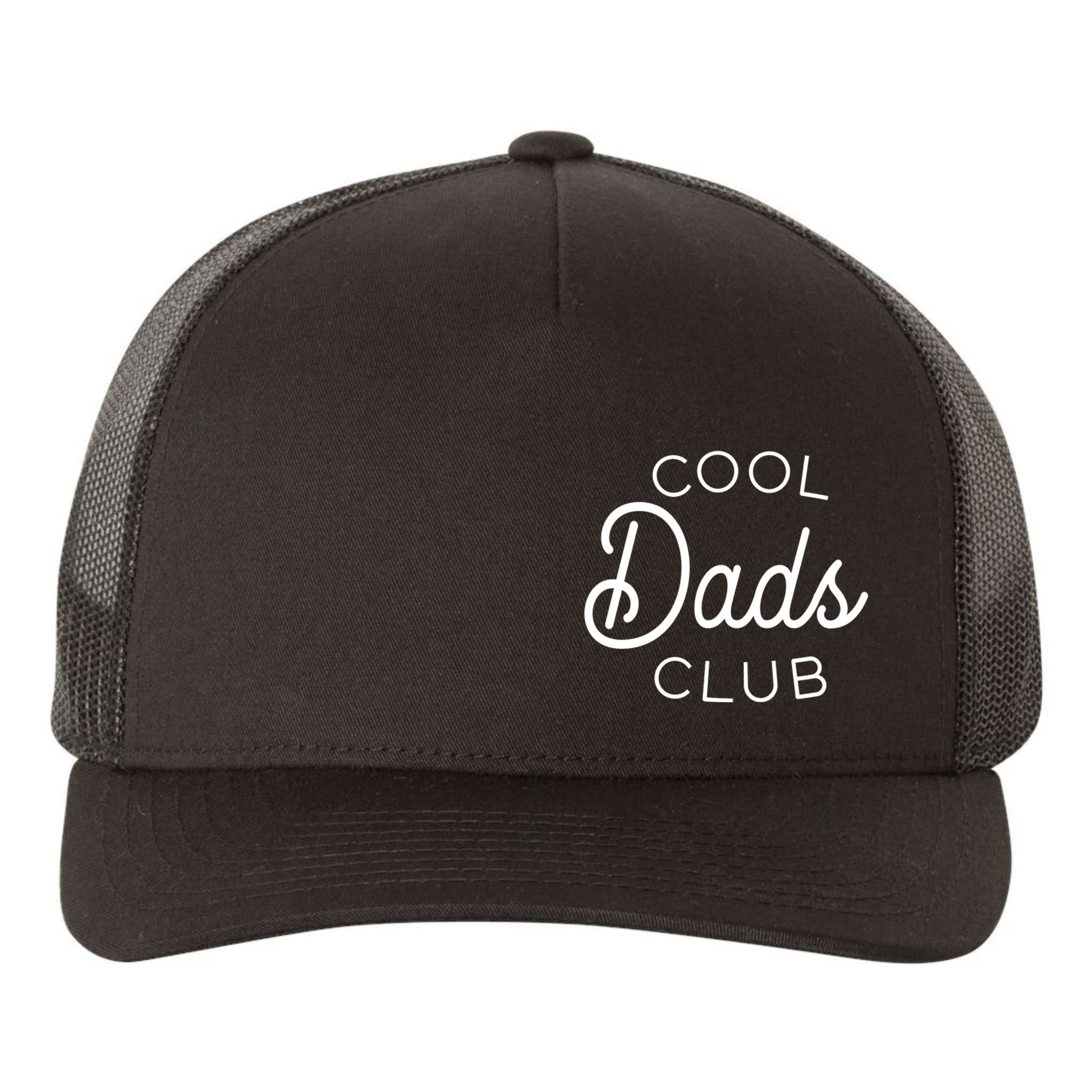 Cool Dads Club Pocket Logo Yupoong Adult 5-Panel Trucker Hat