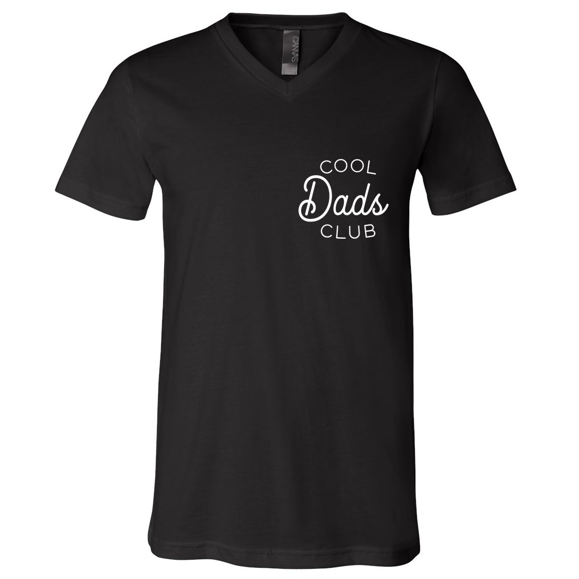 Cool Dads Club Pocket Logo V-Neck T-Shirt