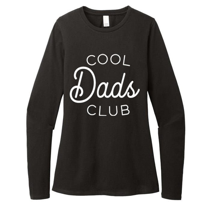 Cool Dads Club Pocket Logo Womens CVC Long Sleeve Shirt