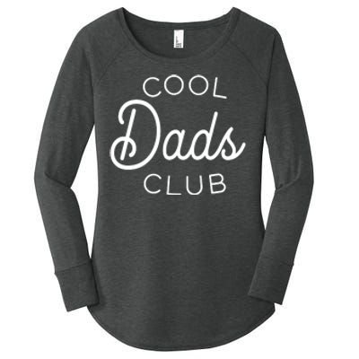 Cool Dads Club Pocket Logo Women's Perfect Tri Tunic Long Sleeve Shirt