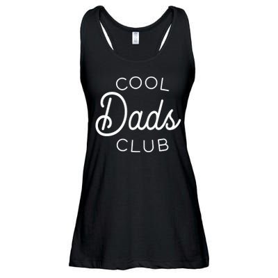 Cool Dads Club Pocket Logo Ladies Essential Flowy Tank