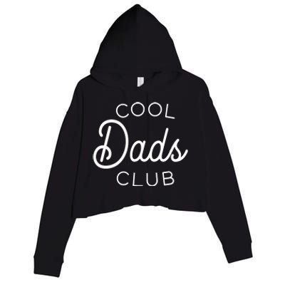 Cool Dads Club Pocket Logo Crop Fleece Hoodie