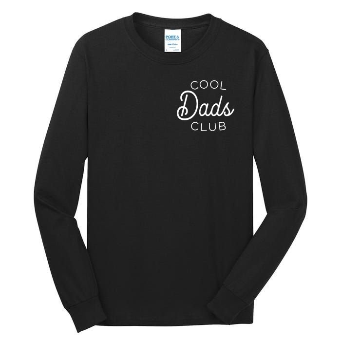 Cool Dads Club Pocket Logo Tall Long Sleeve T-Shirt