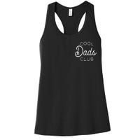 Cool Dads Club Pocket Logo Women's Racerback Tank