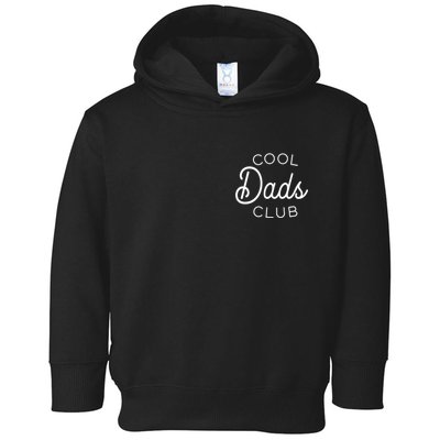 Cool Dads Club Pocket Logo Toddler Hoodie
