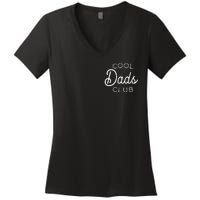 Cool Dads Club Pocket Logo Women's V-Neck T-Shirt