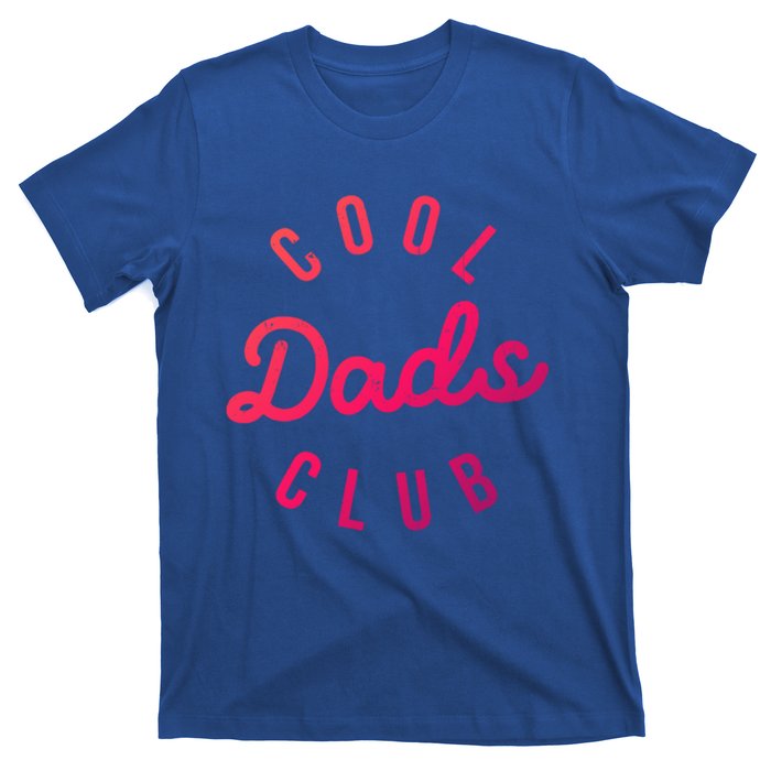 Cool Dads Club Vintage Dad Retro Fathers Day Costume Funny Gift T-Shirt