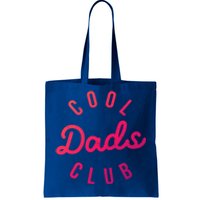 Cool Dads Club Vintage Dad Retro Fathers Day Costume Funny Gift Tote Bag