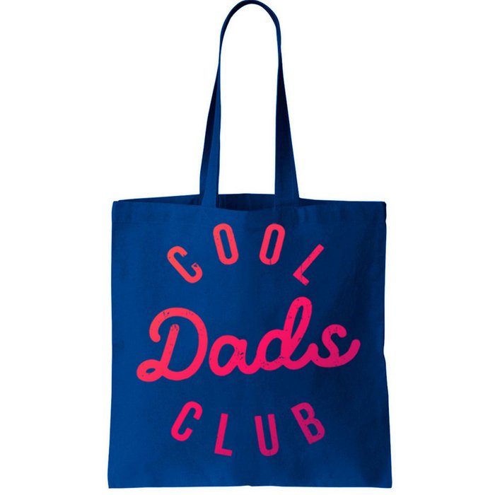 Cool Dads Club Vintage Dad Retro Fathers Day Costume Funny Gift Tote Bag