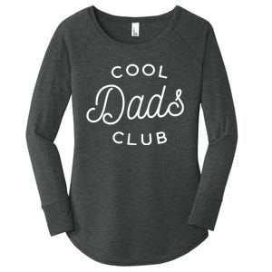 Cool Dads Club Women's Perfect Tri Tunic Long Sleeve Shirt