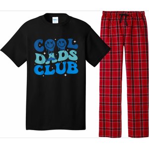 Cool Dads Club Funny Smile Fathers Day Gift Groovy Cool Dads Pajama Set