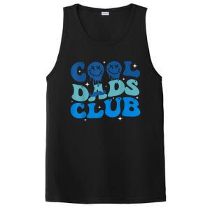 Cool Dads Club Funny Smile Fathers Day Gift Groovy Cool Dads PosiCharge Competitor Tank