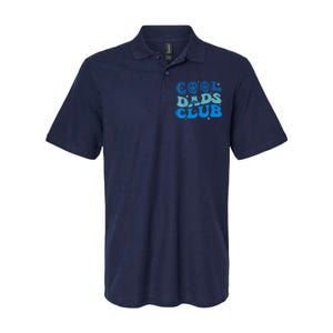 Cool Dads Club Funny Smile Fathers Day Gift Groovy Cool Dads Softstyle Adult Sport Polo