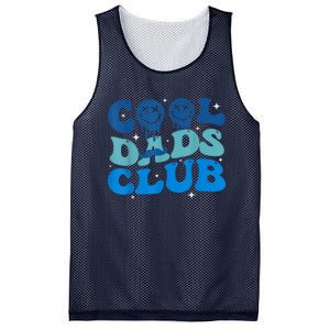 Cool Dads Club Funny Smile Fathers Day Gift Groovy Cool Dads Mesh Reversible Basketball Jersey Tank