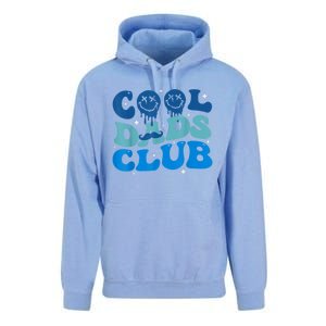 Cool Dads Club Funny Smile Fathers Day Gift Groovy Cool Dads Unisex Surf Hoodie