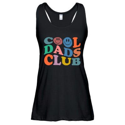 Cool Dads Club Funny Smile Fathers Day Gift Groovy Cool Dads Ladies Essential Flowy Tank