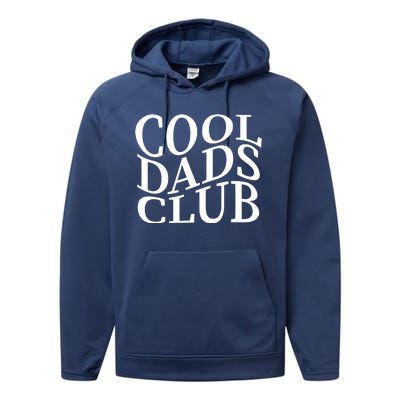 Cool Dads Club Performance Fleece Hoodie