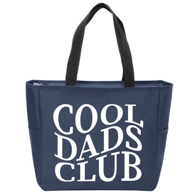 Cool Dads Club Zip Tote Bag
