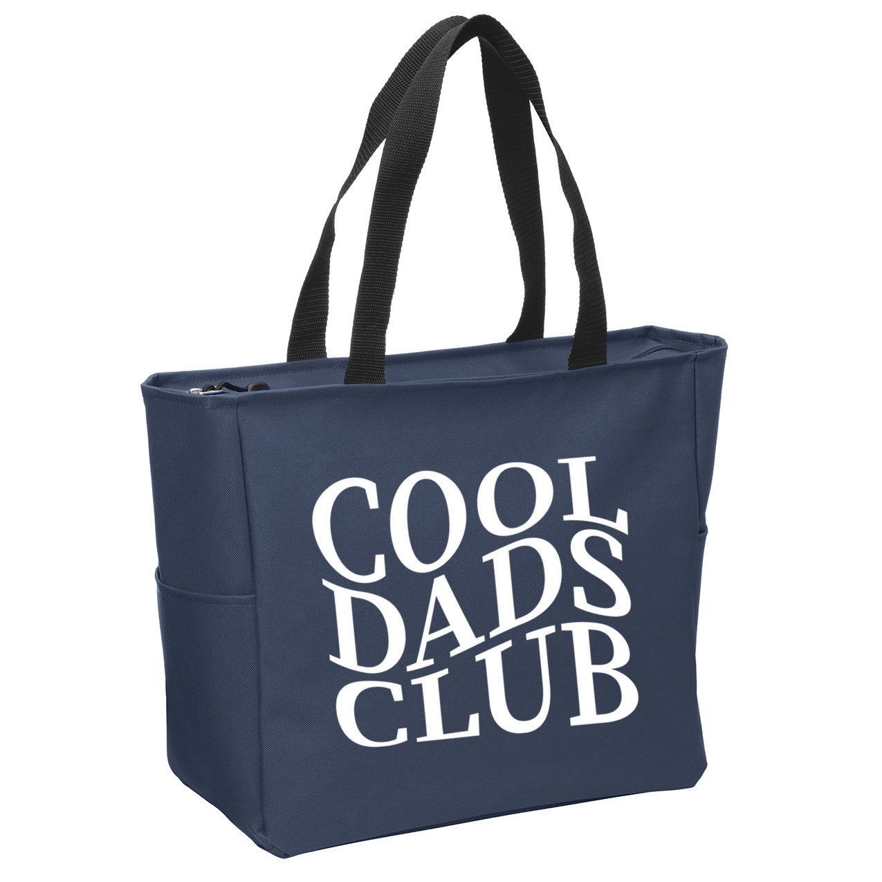 Cool Dads Club Zip Tote Bag