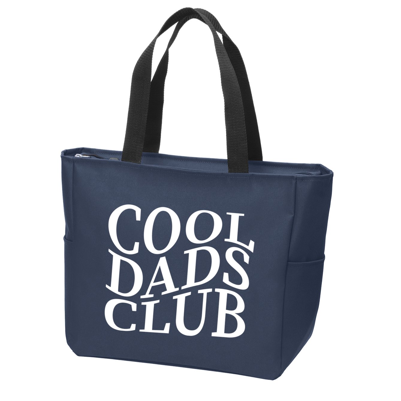 Cool Dads Club Zip Tote Bag
