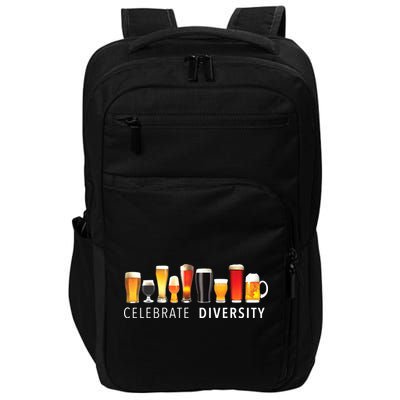 Celebrate Diversity Craft Beer Drinking Impact Tech Backpack