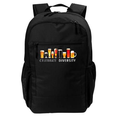 Celebrate Diversity Craft Beer Drinking Daily Commute Backpack