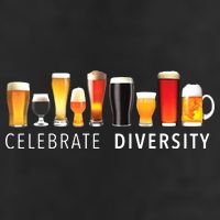 Celebrate Diversity Craft Beer Drinking Adult Drive Performance Visor