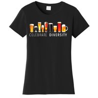 Celebrate Diversity Craft Beer Drinking Women's T-Shirt