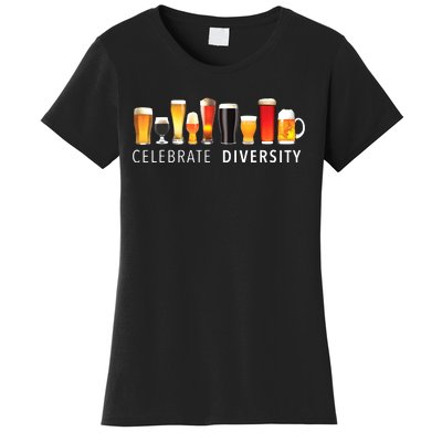 Celebrate Diversity Craft Beer Drinking Women's T-Shirt