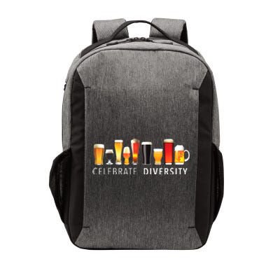 Celebrate Diversity Craft Beer Drinking Vector Backpack