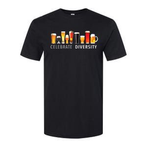 Celebrate Diversity Craft Beer Drinking Softstyle® CVC T-Shirt