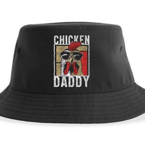 Chicken Daddy Chicken Farmer Father Of The Chicken Coop Sustainable Bucket Hat