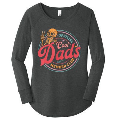 Cool Dads Club Funny Skelton Women's Perfect Tri Tunic Long Sleeve Shirt