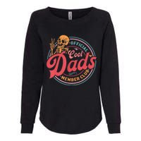 Cool Dads Club Funny Skelton Womens California Wash Sweatshirt