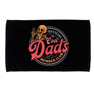 Cool Dads Club Funny Skelton Microfiber Hand Towel