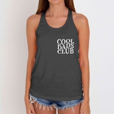 Cool Dads Club Pocket Size Women's Knotted Racerback Tank