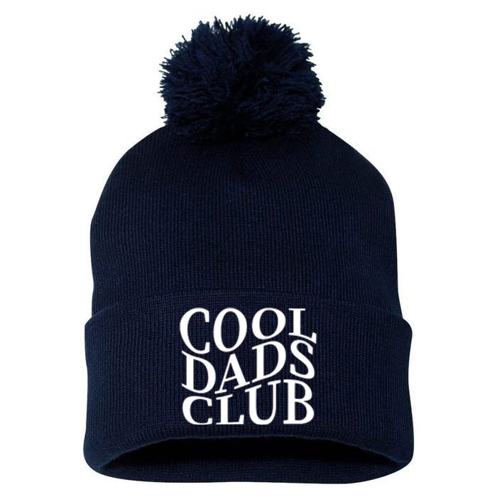 Cool Dads Club Pocket Size Pom Pom 12in Knit Beanie