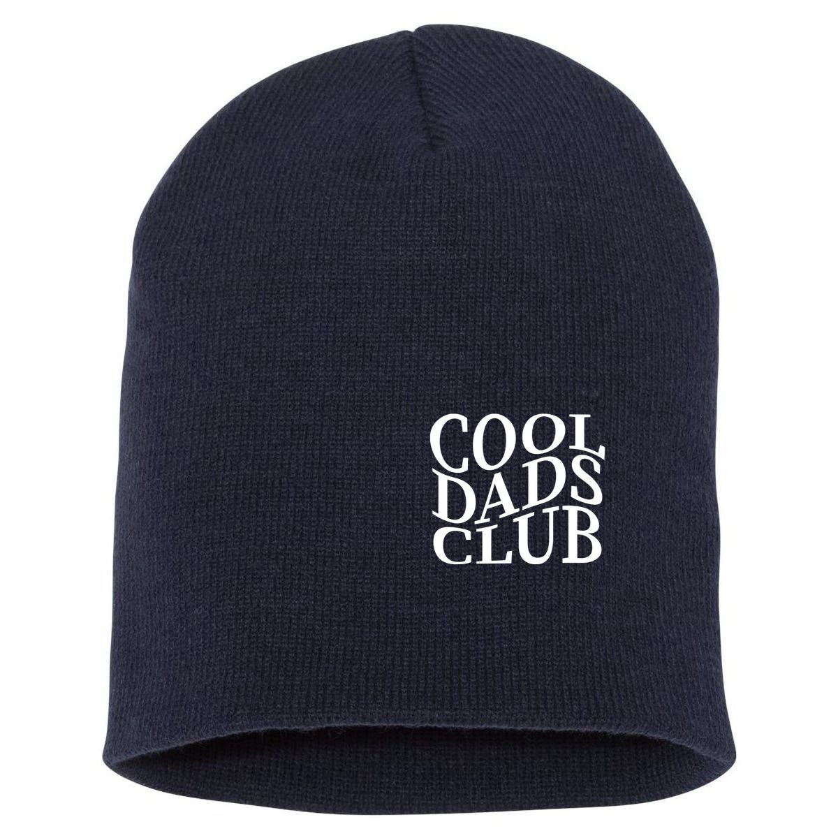 Cool Dads Club Pocket Size Short Acrylic Beanie