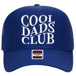 Cool Dads Club Pocket Size High Crown Mesh Back Trucker Hat