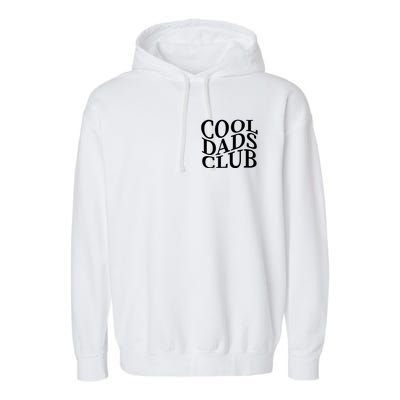 Cool Dads Club Pocket Size Garment-Dyed Fleece Hoodie