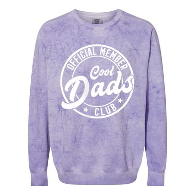 Cool Dads Club Colorblast Crewneck Sweatshirt