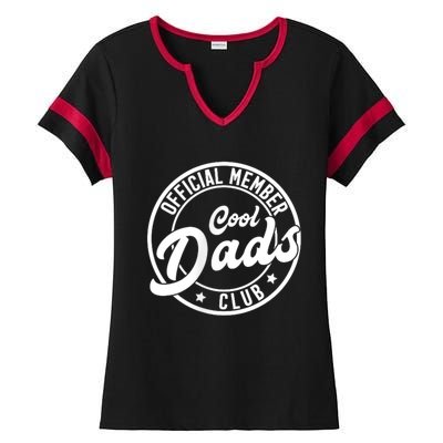 Cool Dads Club Ladies Halftime Notch Neck Tee