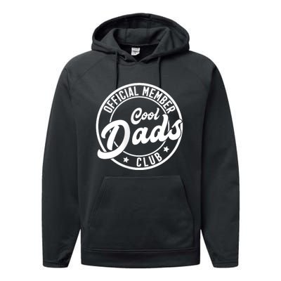 Cool Dads Club Performance Fleece Hoodie