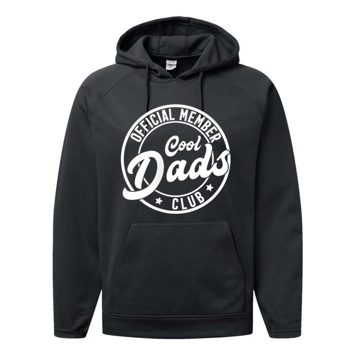 Cool Dads Club Performance Fleece Hoodie