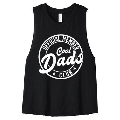 Cool Dads Club Women's Racerback Cropped Tank